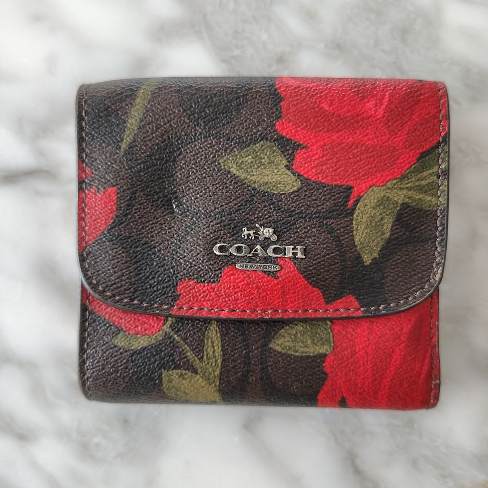 Coach Women's Floral Wallet
